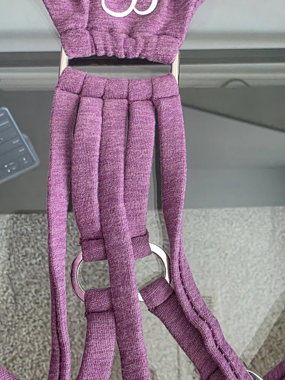 Bombshell Sportswear Lavender Statement Sports Bra XS - Picture 5 of 7